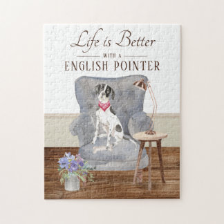 Puzzle La Vie Est Avec Un Pointeur Anglais