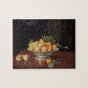 Puzzle La vie T32176 toujours des pêches, c.1700