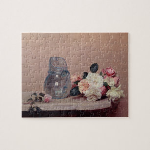 Puzzle La vie toujours avec des roses, 1889 (huile sur la