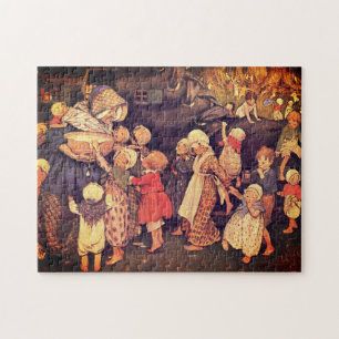 Puzzle "La Vieille Femme qui a vécu dans une chaussure" J