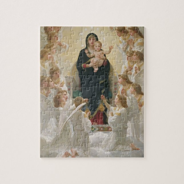 Puzzle La Vierge avec Angels, 1900 (Vertical)