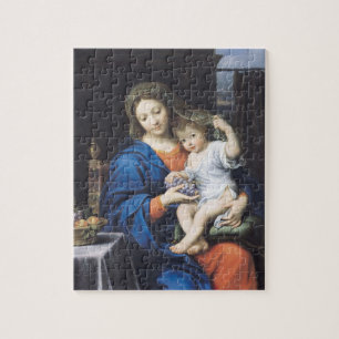 Puzzle La Vierge des raisins, 1640-50