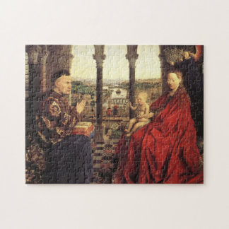 Puzzle La Vierge du chancelier Rolin avant janvier van