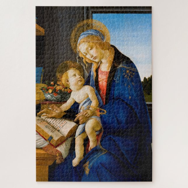 Puzzle La Vierge et l'Enfant, Sandro Botticelli (Vertical)