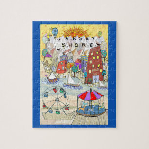 Puzzle La ville natale Jersey Shore