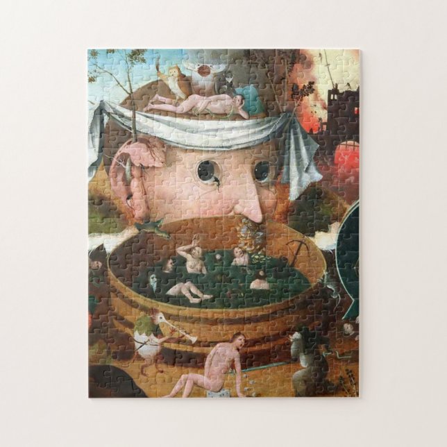 Puzzle La vision de Tondal - Hieronymus Bosch (Vertical)