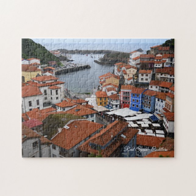 Puzzle La vraie Espagne Cudillero (Horizontal)