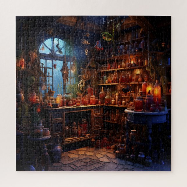 Puzzle Laboratoire de magicien (Vertical)