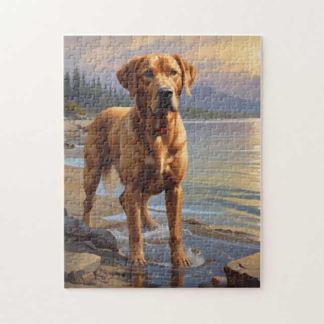 Puzzle Labrador Retriever (Vertical)