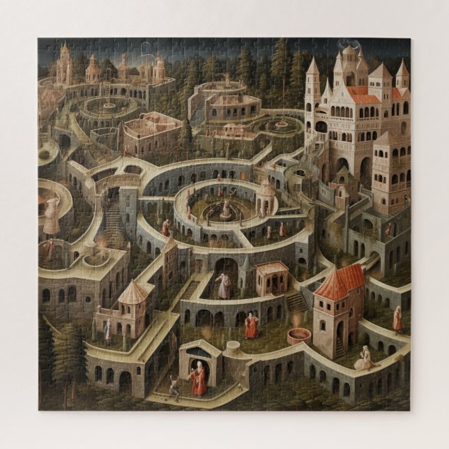 Puzzle – LABYRINTH of Delights (Vertical)