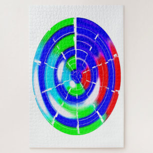 Puzzle labyrinthe ovale