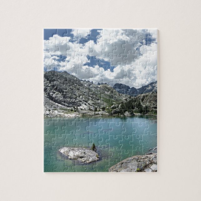 Puzzle Lac cabine - Ansel Adams Wilderness - Californie (Vertical)
