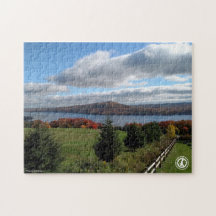 Lac Canandaigua en automne
