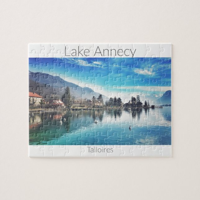 Puzzle Lac d'Annecy, Talloires - Haute-Savoie (Horizontal)