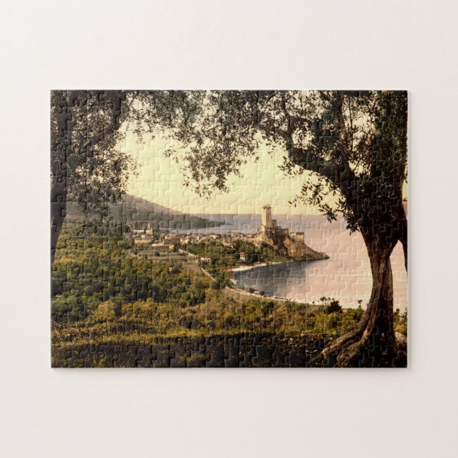 Puzzle Lac de Malcesine Garda Italie (Horizontal)