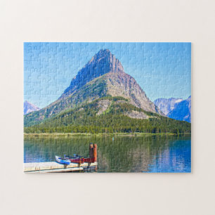 Puzzle Lac du Montana à courant rapide.