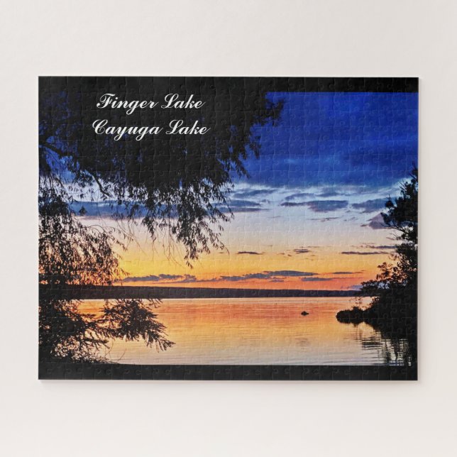 PUZZLE LAC FINGER LE LAC CAYUGA (Horizontal)