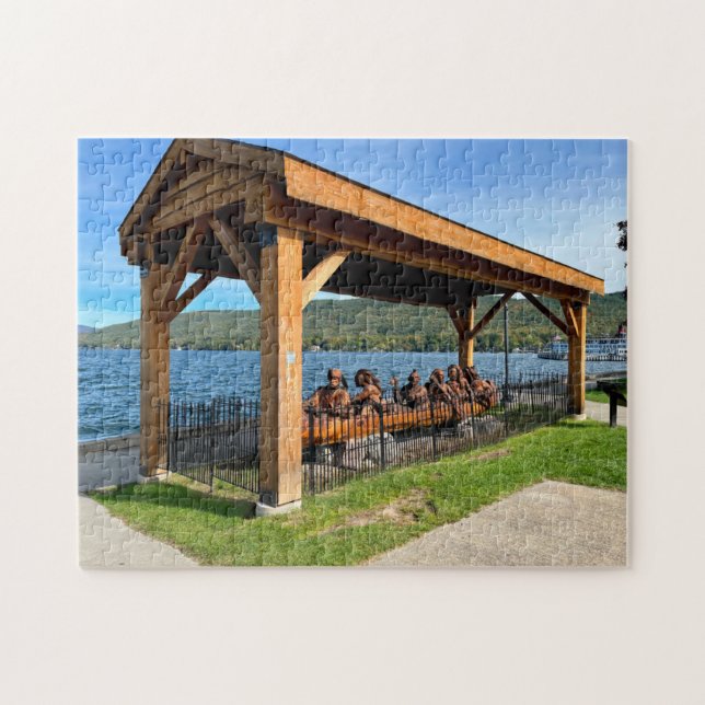Puzzle Lac George New York (Horizontal)