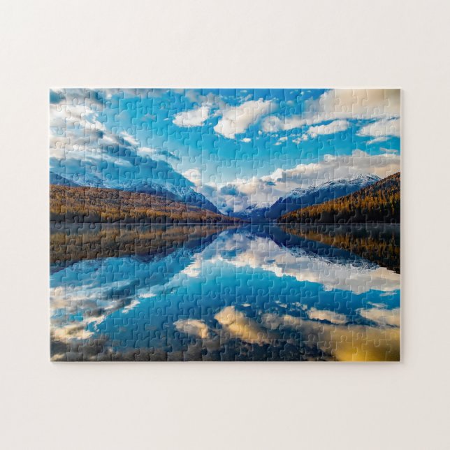 Puzzle Lac McDonald Glacier Park Montana. (Horizontal)