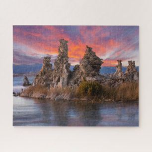 Puzzle Lac Mono avec Formations Tufa