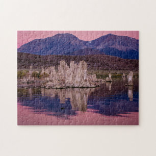 Puzzle Lac Mono spectaculaire dans l'ombre