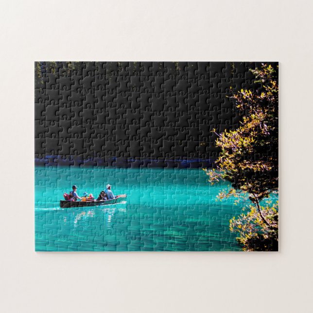 Puzzle Lac Moraine Canada. (Horizontal)