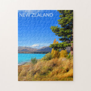 Puzzle Lac Pittoresque en Nouvelle-Zélande