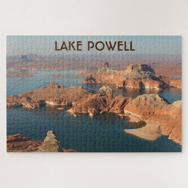 Puzzle Lac Powell : Glen Canyon, tôt le matin (Horizontal)