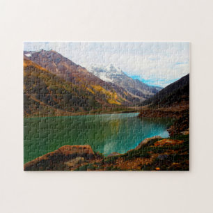Puzzle Lac Saiful Muluk Pakistan.