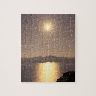 Puzzle Lac Sunset