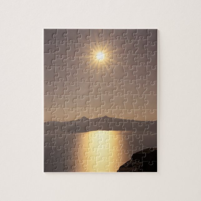 Puzzle Lac Sunset (Vertical)
