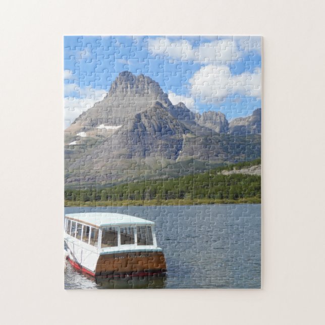 Puzzle Lac Swiftcurrent - parc national de glacier (Vertical)