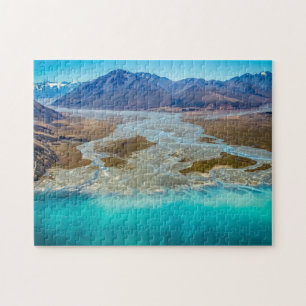 Puzzle Lac Tekapo et Alpes du Sud, Nouvelle-Zélande