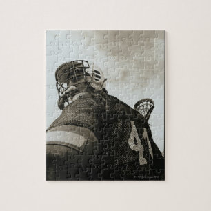 Puzzle Lacrosse Athlete