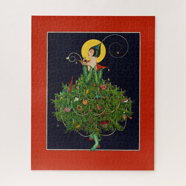 PUZZLE LADAL AVEC NOËL CADEAUX ART DÉCO BEAUTÉ MODE (Vertical)