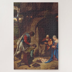 Puzzle L'Adoration des bergers par Giorgione