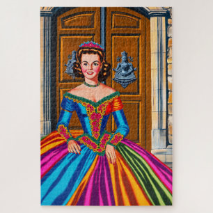 Puzzle Lady Art