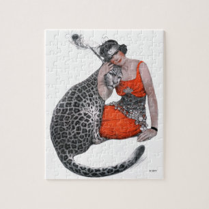 Puzzle Lady et Leopard