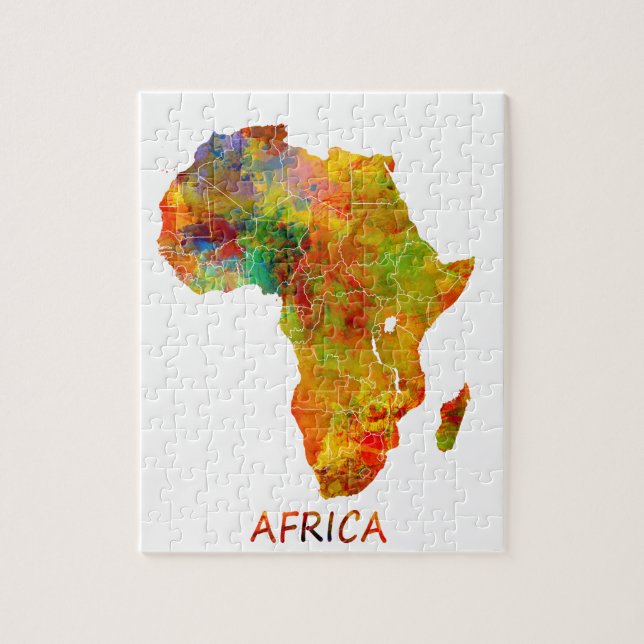 Puzzle L'Afrique (Vertical)