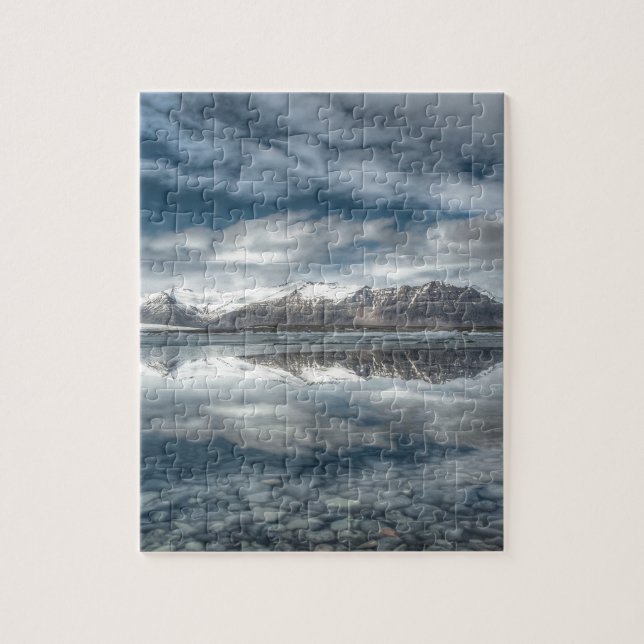 Puzzle Lagune glaciaire de Jokulsarlon, Islande (Vertical)