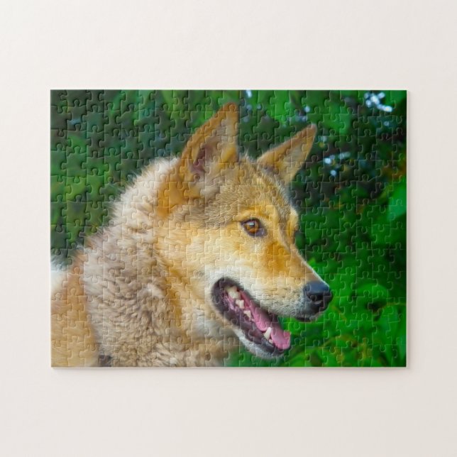 Puzzle Laika Dog Jigsaws. (Horizontal)
