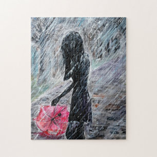 Puzzle Laisser Pluie - Peinture aquarelle - Art