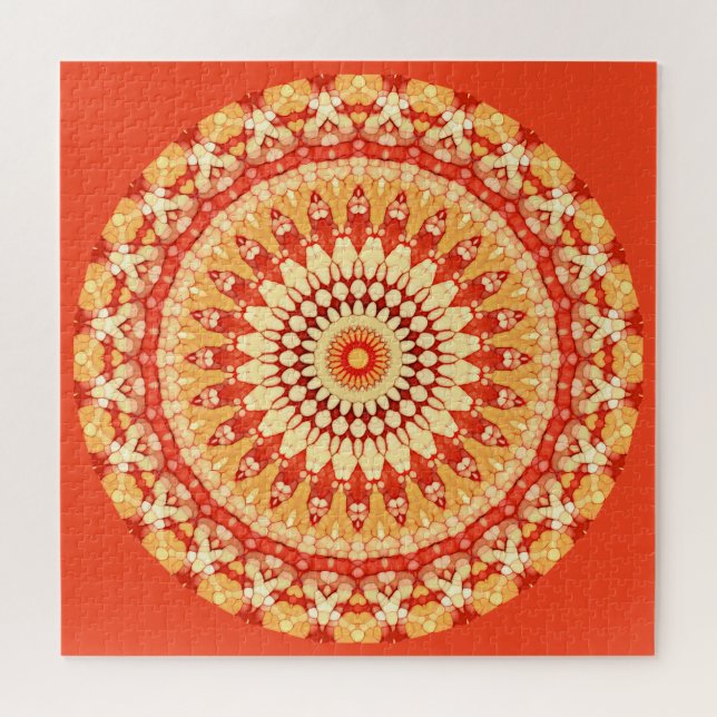 Puzzle Laissez Briller Le Soleil Dans Le Motif D'Art Mode (Horizontal)