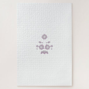 Puzzle Lait blanc classique Rose décoratif