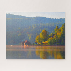Puzzle Lake House