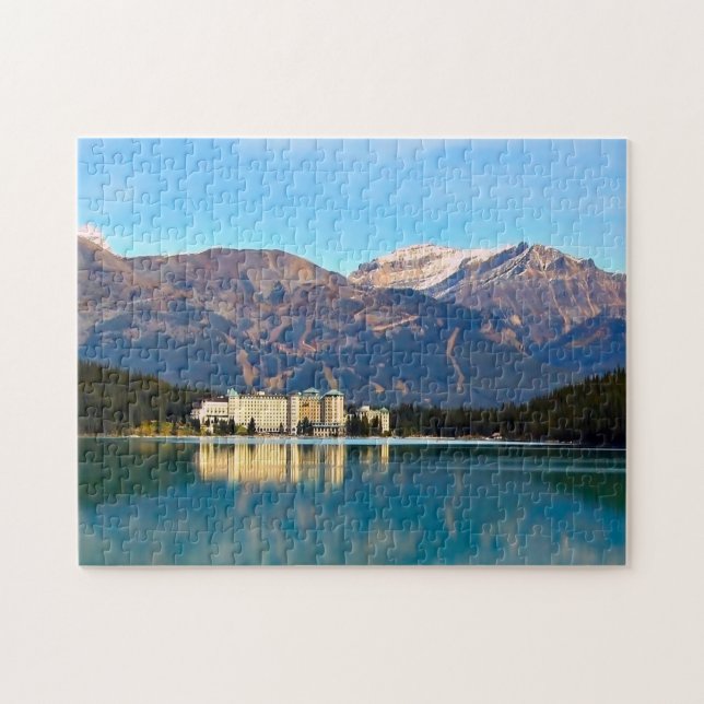 Puzzle Lake Louise Banff Alberta (Horizontal)