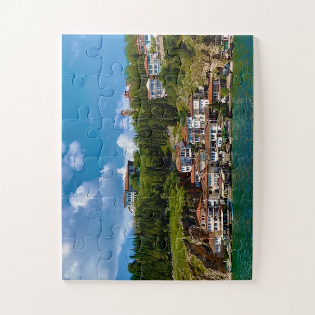 Puzzle Lakeside Serenity | Ohrid, North Macedonia (Vertical)