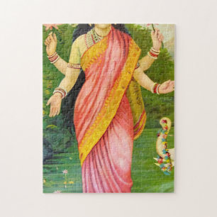Puzzle Lakshmi Hindu Goddess