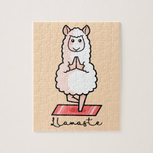 Puzzle Lama de yoga - Llamaste