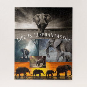 Puzzle L'Amant des éléphants fantastique